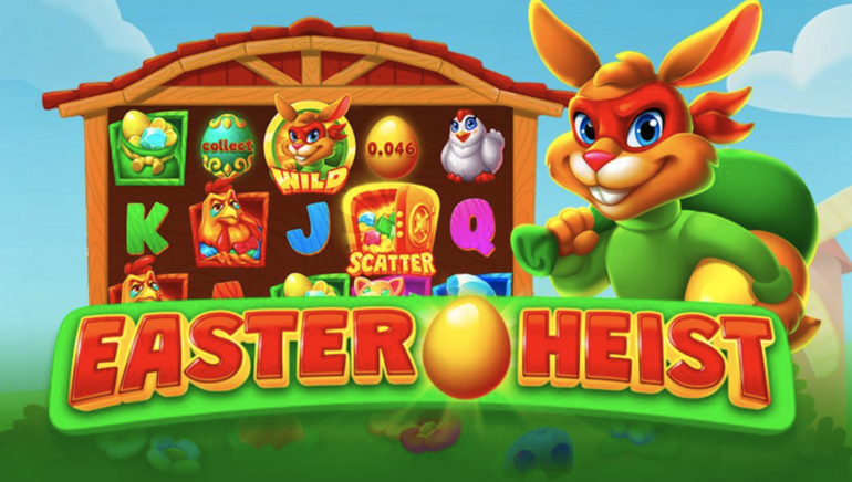 The Easter Bunny Heist: A Fun-filled Slot Adventure with Gold Eggs and Wilds Galore!
