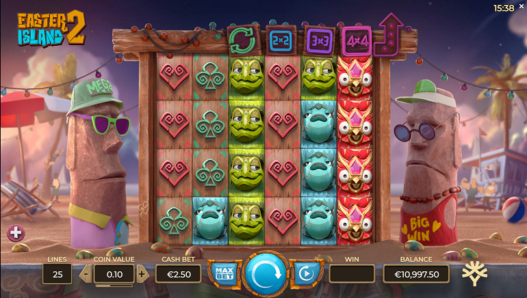 Easter Island 2 Online Slot Takes Players On A Fun Journey With Famous Statues