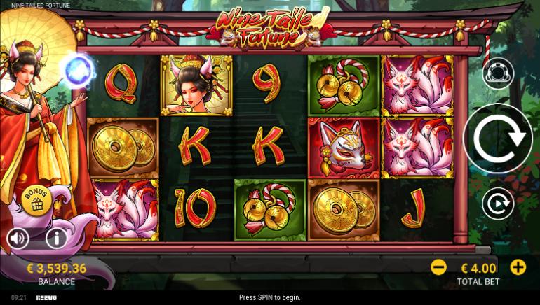 Nine Tailed Fortune Reels