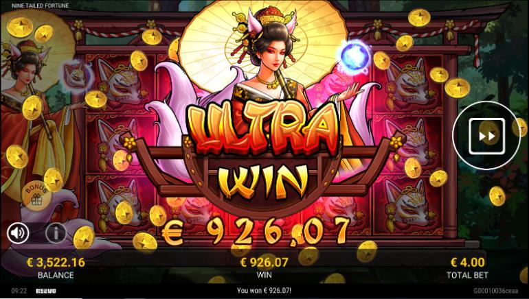 Nine Tailed Fortune Big Win