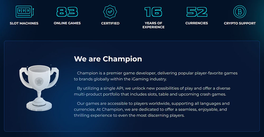 Champion Studio - We Are Champion