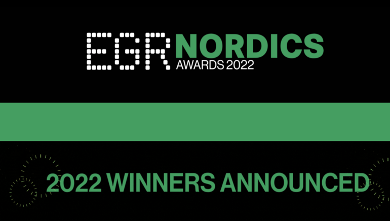 The 2022 EGR Nordics Awards Winners Announced