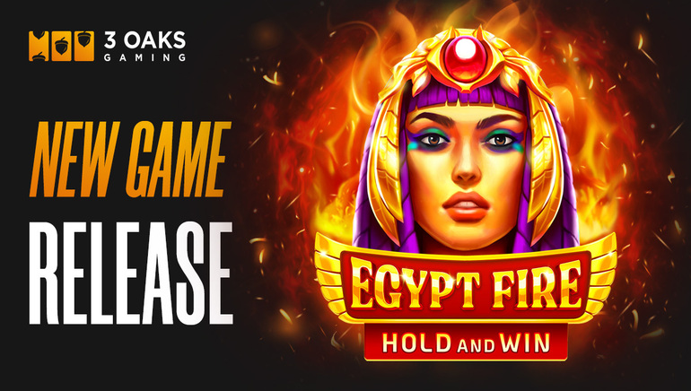 3Oaks Gaming's launch Egypt Fire: Hold and Win showcases a captivating Bonus Game with unlock-able rows