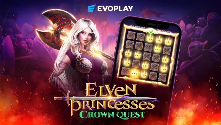 Evoplay Releases Risk-Filled Adventure Game: Elven Princesses Crown Quest