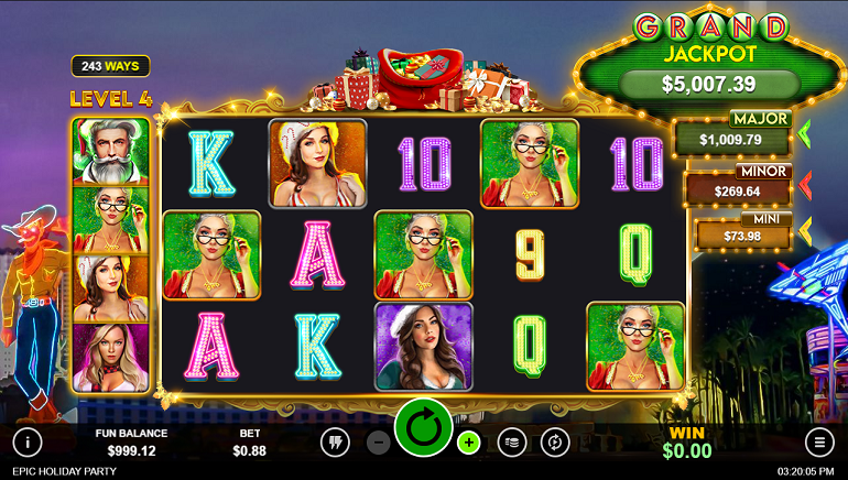 Intertops Casino Players Celebrate Christmas With Epic Holiday Party Slot