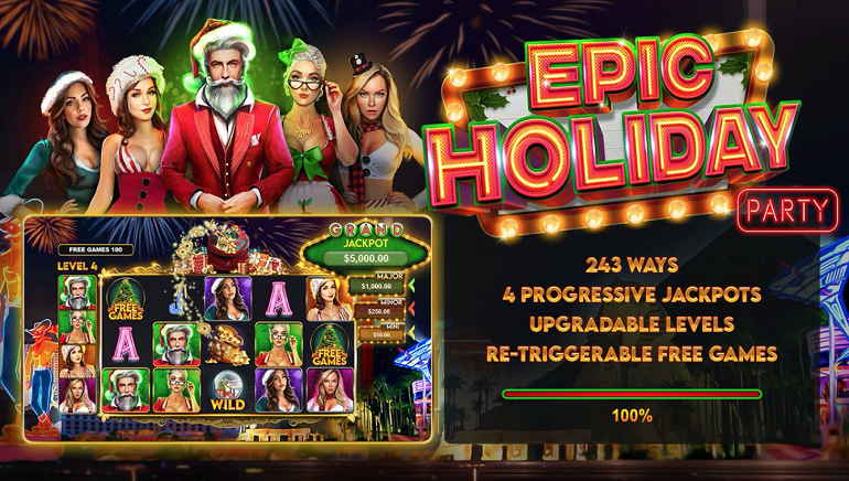 Cherry Jackpot Awarding 30 No Deposit Free Spins for Epic Holiday Party