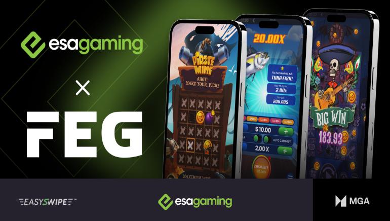 ESA Gaming Expands in Europe with Fortuna Entertainment Group Partnership