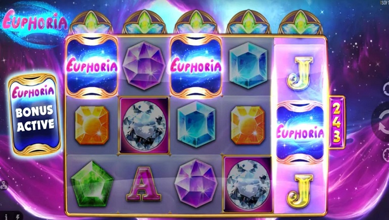 iSoftBet Releases Third Slot in Xtreme Pays Series: Euphoria