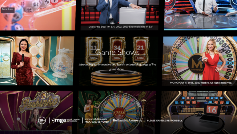 Sportium Casino Expands Its Offering With Live Games from Evolution