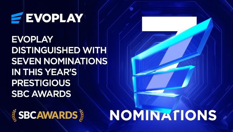 Evoplay Shines with Seven Nominations at SBC Awards