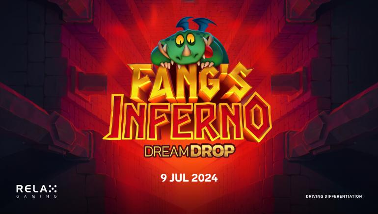 Relax Gaming Unveils Fang's Inferno Dream Drop with Exciting Gameplay and Huge Jackpots