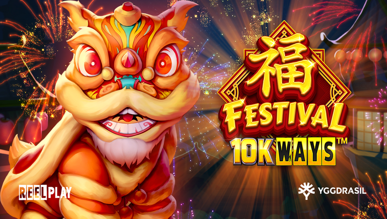 Unclose Prosperity with Festival 10K WAYS™ - the new slot game from Yggdrasil and ReelPlay