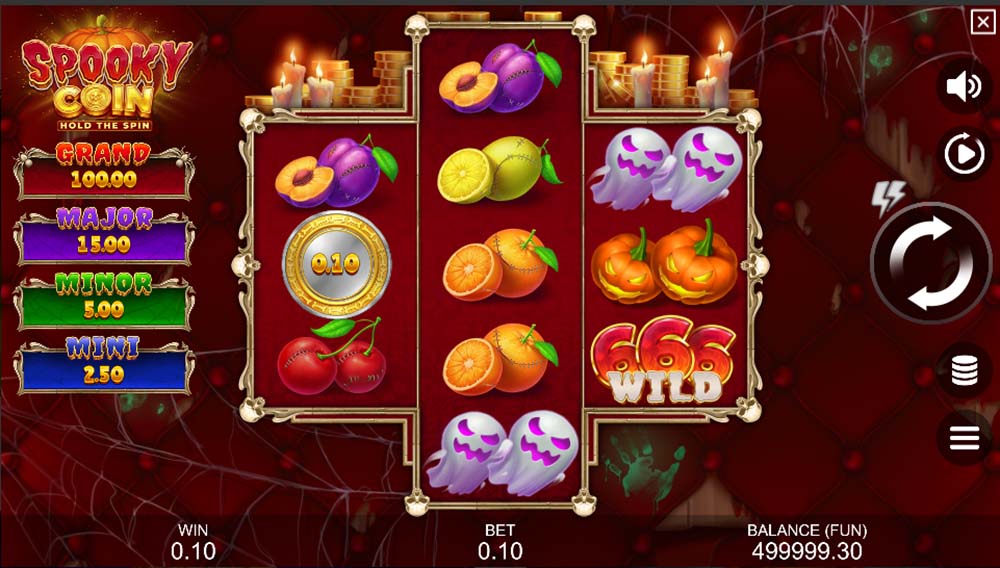 Spooky Coin: Hold the Spin Slot
