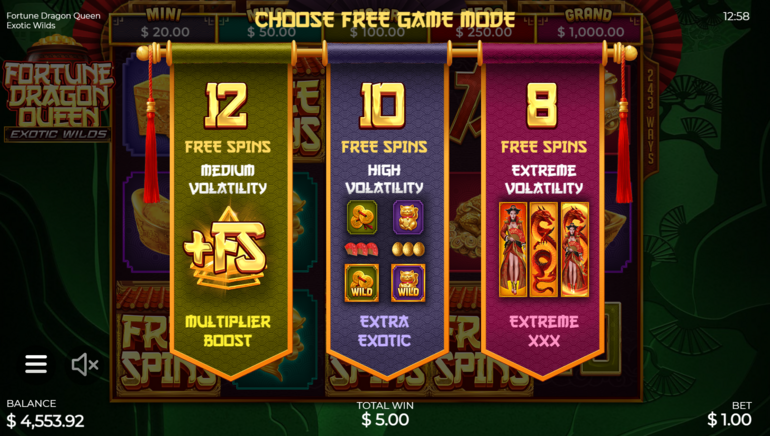 Armadillo Studios Reveals Fortune Dragon Queen Exotic Wilds Slot