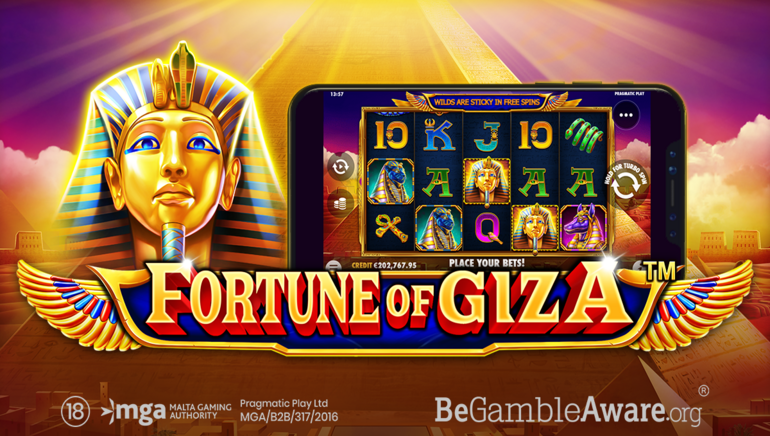 Fortune of Giza is the Latest Egyptian Themes Slot from Pragmatic Play