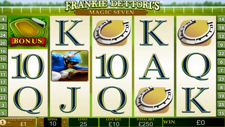 Frankie Dettori's Magic 7 Screenshot 1