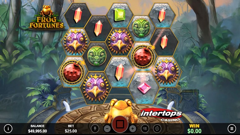 Claim A Bonus And Free Spins On New Frog Fortunes Slot At Intertops Casino