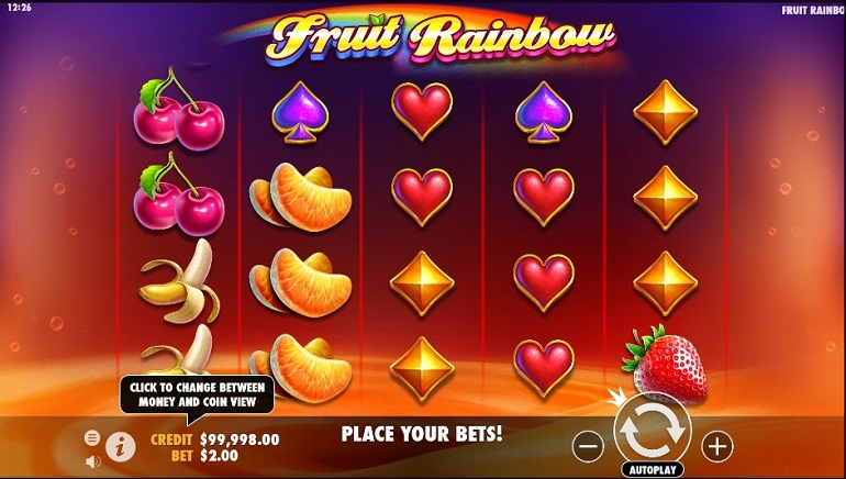 Pragmatic Play Releases Fruit Rainbow, A Colorful New Slot Game