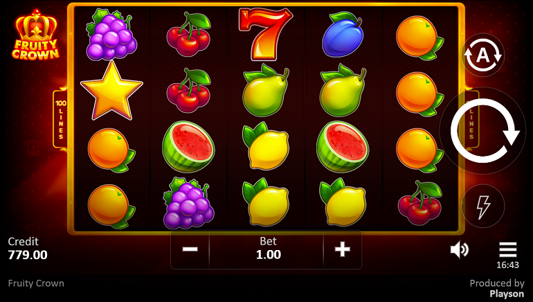 Fruity Crown is Now Live at Playson Casinos