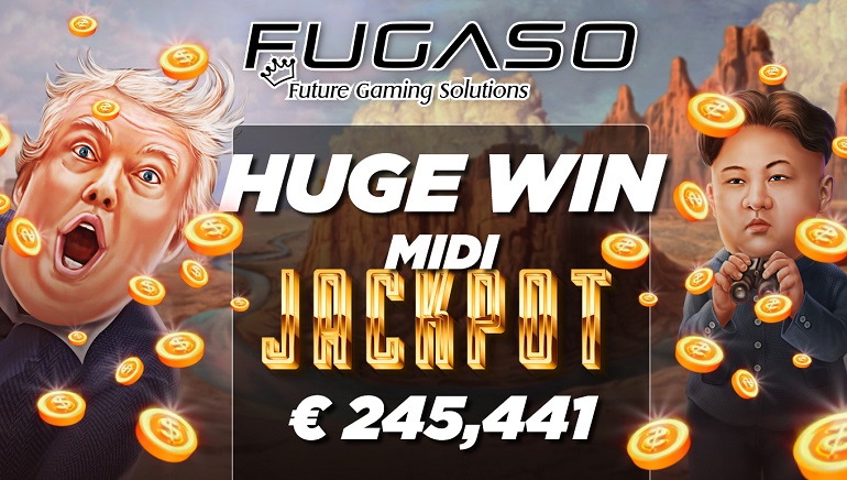 LuckyStreak Player Wins €245k Jackpot on Fugaso’s Trump It Deluxe Slot