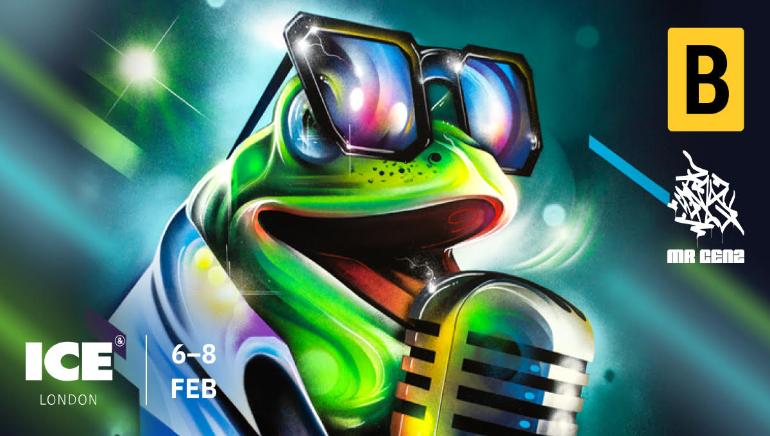 BGaming Promises' Futuristic and Funky' Art Collaboration at ICE London 2024