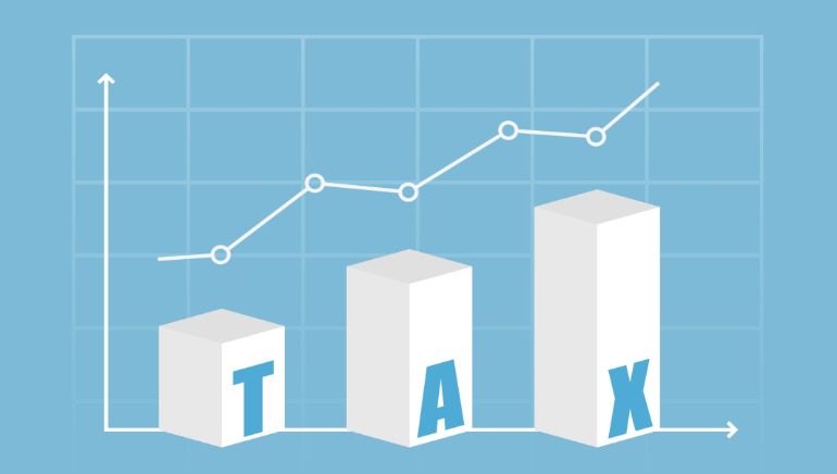 Tax Graph Up Trend