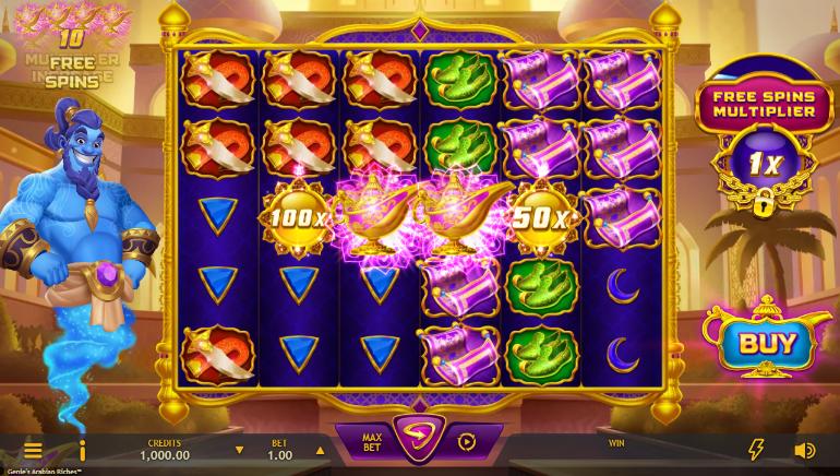 Genie's Arabian Riches™ Screenshot