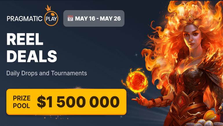 Win Big with $1,500,000 in Prizes at Coins Game Casino's Reel Deals Tournament!
