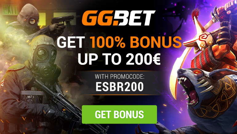 Exclusive 100% Up to €200 Bonus at GG.bet Casino