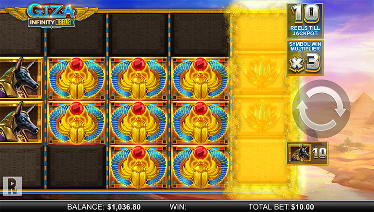 Yggdrasil and ReelPlay Combine for GIZA Infinity Reels™ Slot