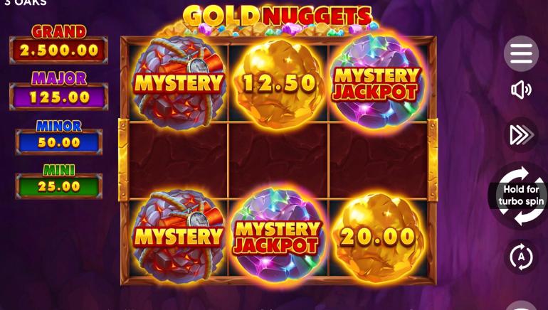 Gold Nuggets: Hold and Win Screenshot