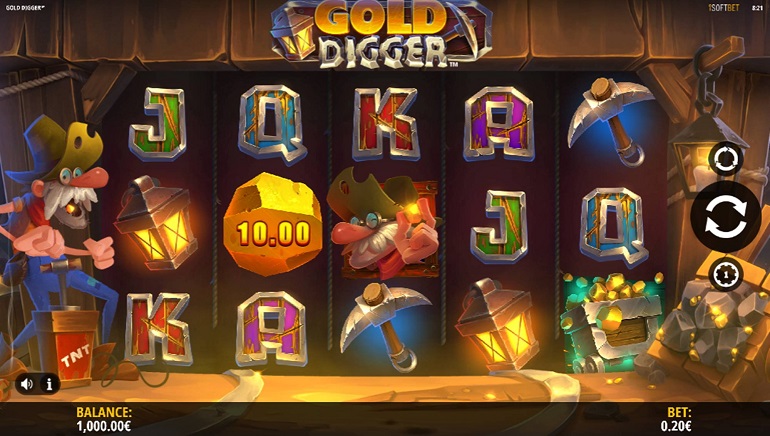 Unearth iSoftbet's New Gold Digger Slot