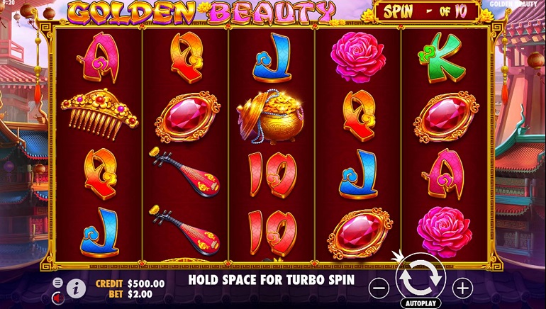 Pragmatic Play Wows the Crowds with Golden Beauty Slot