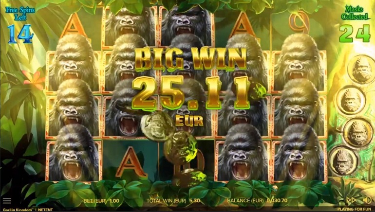 Videoslots Hits 4,000 Games Milestone With Gorilla Kingdom Slot