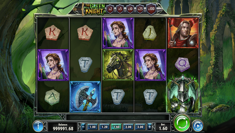 The Green Knight Slot From Play'n GO Pays up to 10,000x the Bet