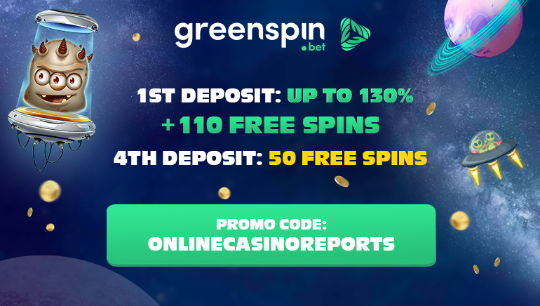 GreenSpin Casino’s Exclusive $100 Bonus & 110 Free Spins
