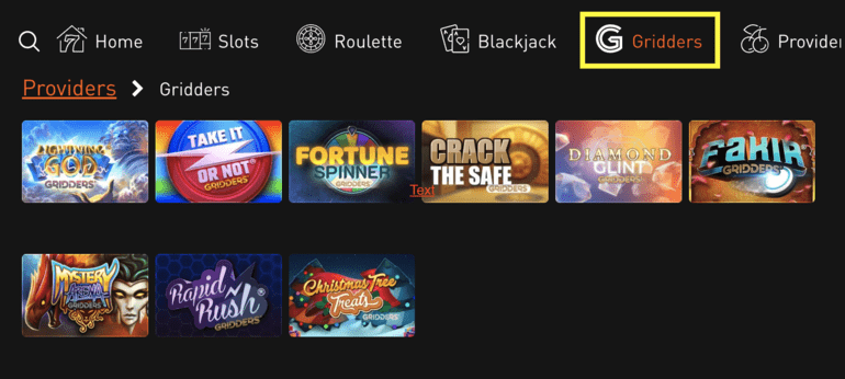 Casino777 New Tab for Gridders