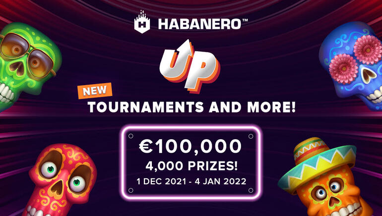 Win Epic Prizes in December with Habanero’s Up Tournament Promotion