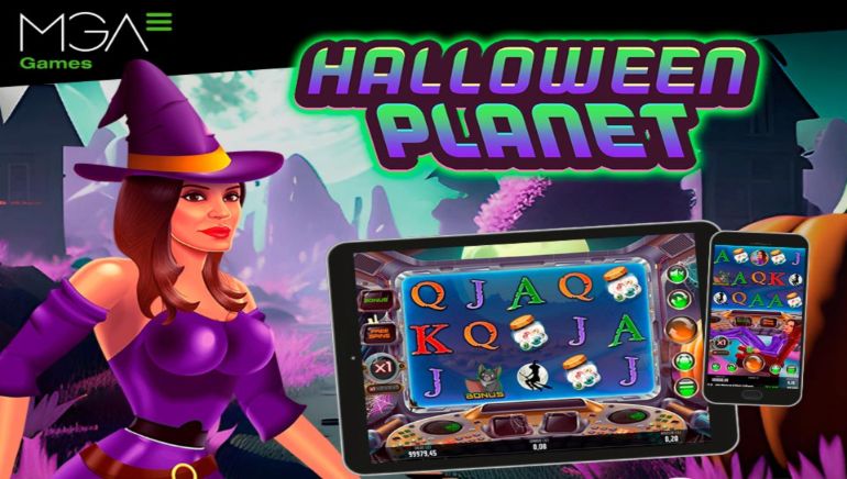 MGA Games Unleashes "Halloween Planet" - A Cosmic Spin with €27,000 Big Prize!
