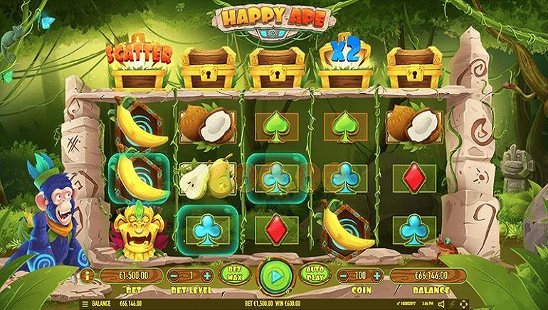 Happy Ape Slot From Habanero Swings Into Online Casinos