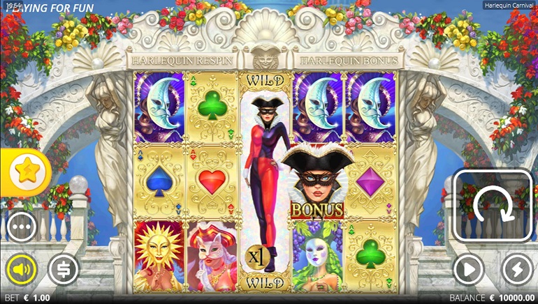 Nolimit City Unmasks Their New Harlequin Carnival Online Slot
