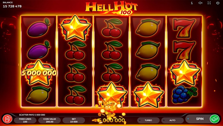 Hell Hot 100 Slot Emerges at Endorphina Casinos