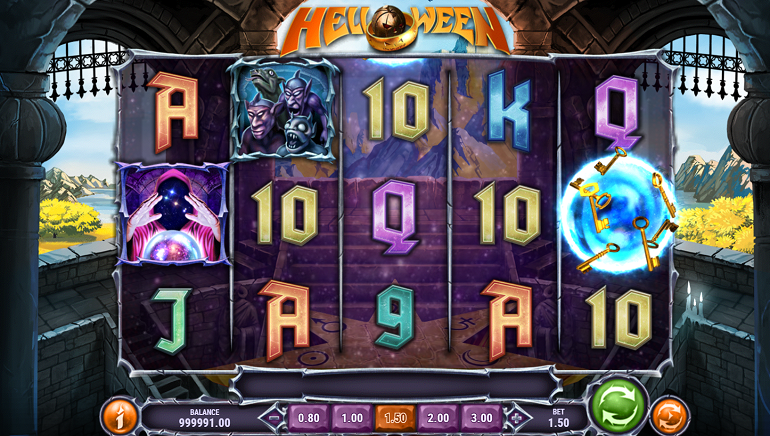 Spooky Spins On The Rock-Themed Helloween Slot From Play'n GO