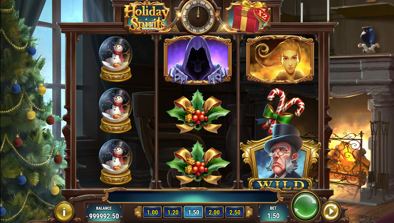 'Tis the Season to Play Holiday Spirits, Play'n GO's New Slot