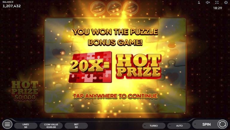 Hot Puzzle Hot Prize