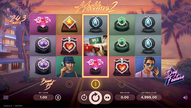 NetEnt Turns Up the Heat With Hotline 2 Slot