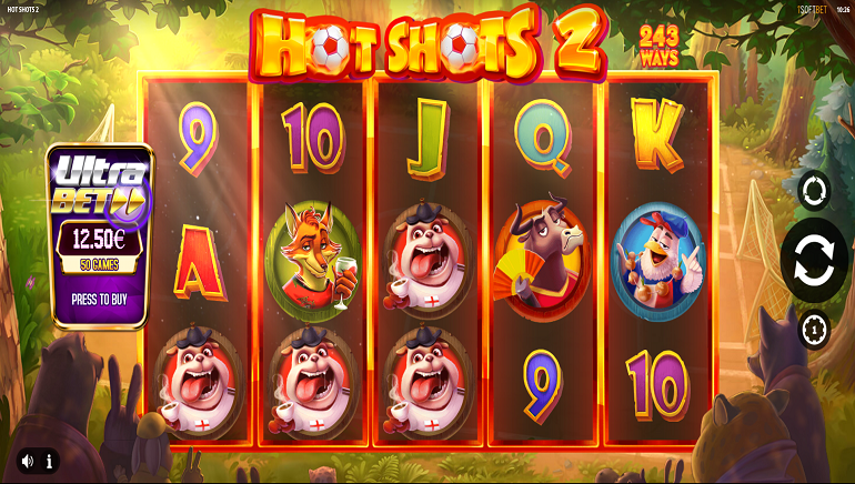 iSoftBet Hits The Back Of The Net With Soccer-Themed Hot Shots 2 Slot
