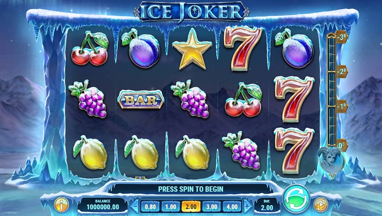 Bundle Up Before Spinning the Reels of Ice Joker, Play'n GO's New Slot