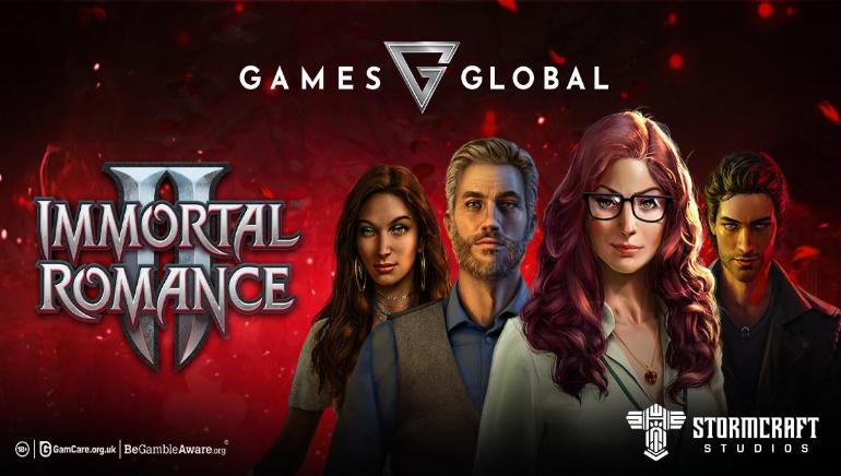 Games Global and Stormcraft Studios Release "Immortal Romance™ II," Enhancing the Legendary Slot Series