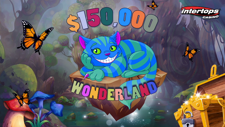 Join The $150,000 Wonderland Bonus Contest At Intertops Casino This May